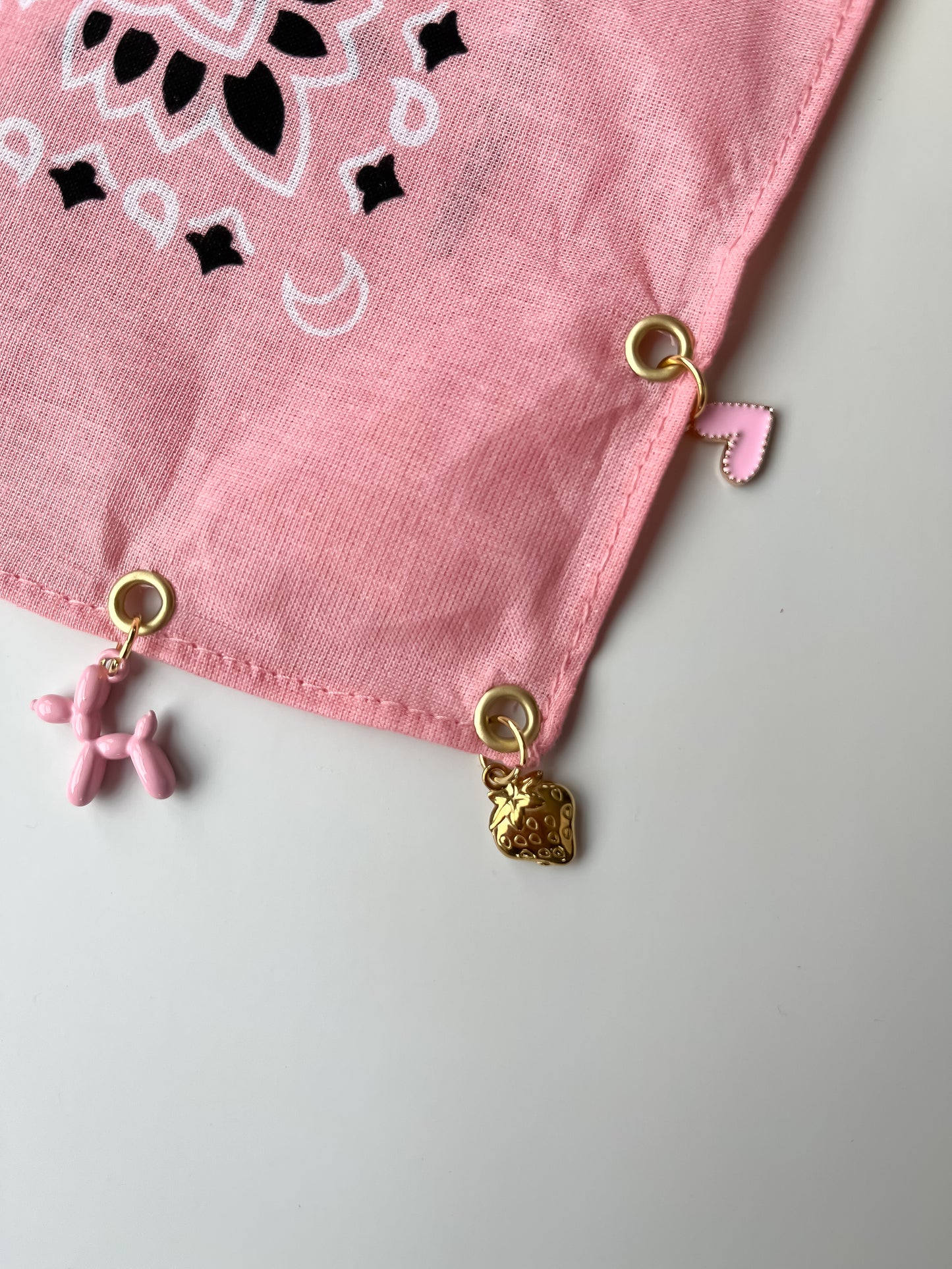 Bandana charms "Rose n°1"