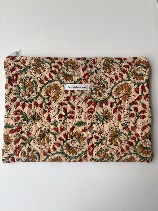 Pochette d'ordinateur "Clothilde"