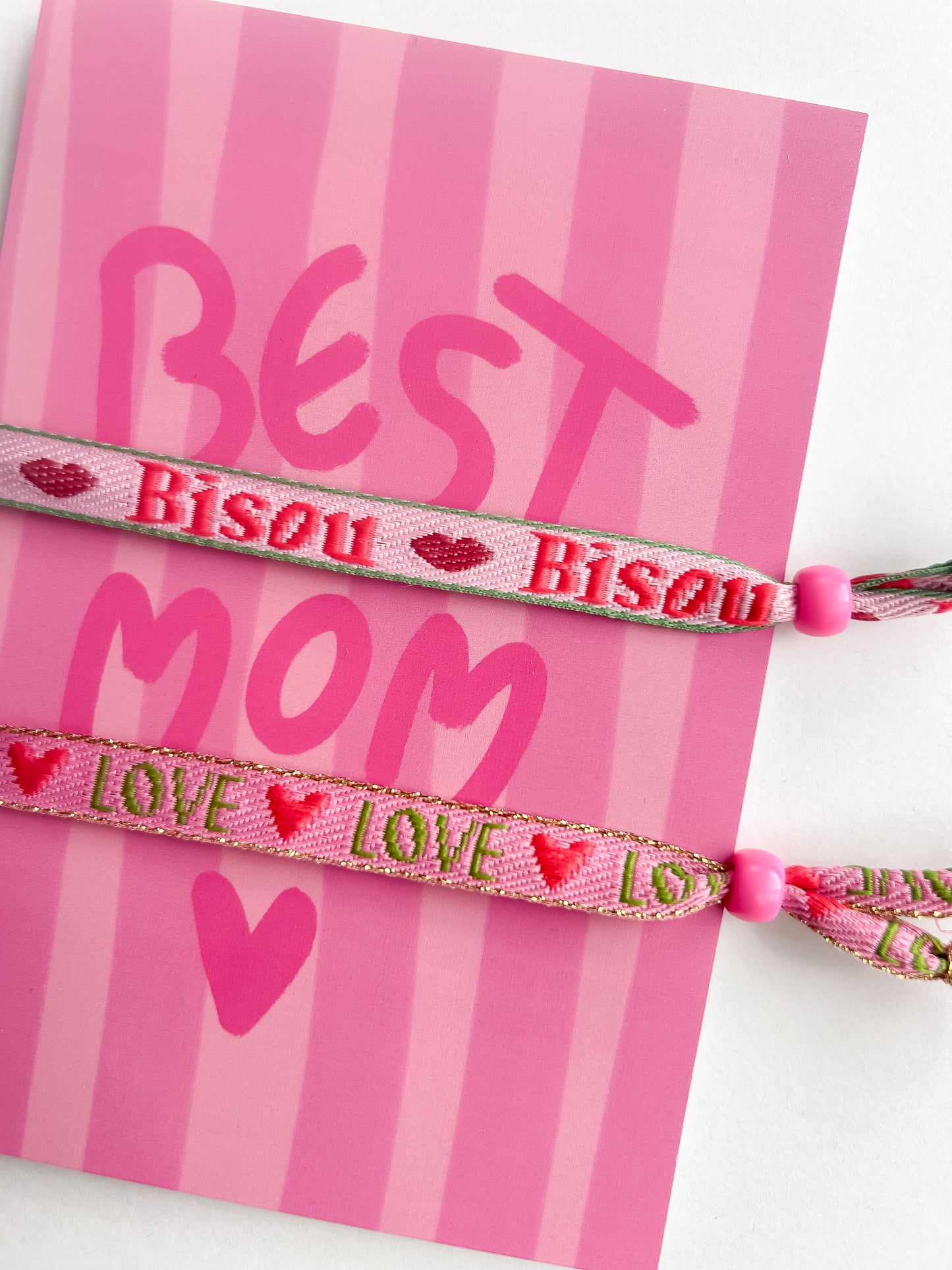 Carte & bracelets "BEST MOM"