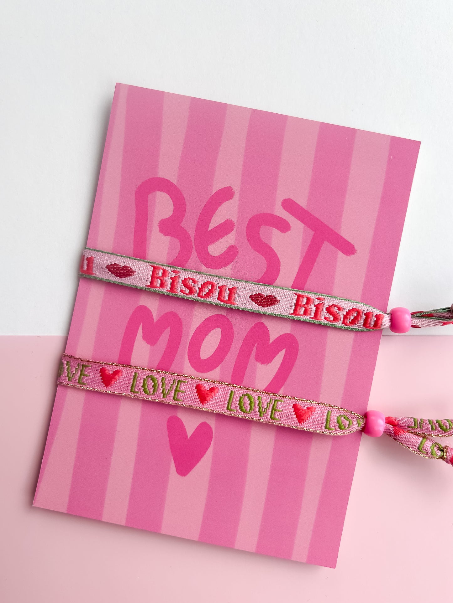 Carte & bracelets "BEST MOM"