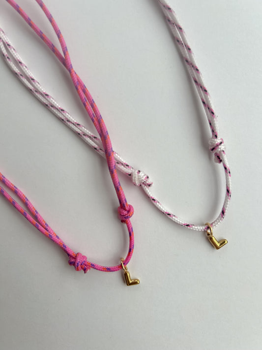 Collier initiale "L"