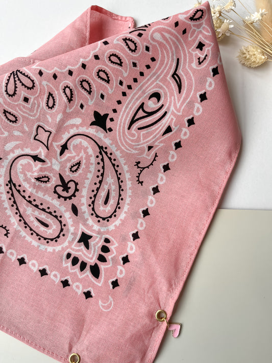 Bandana charms "Rose n°1"