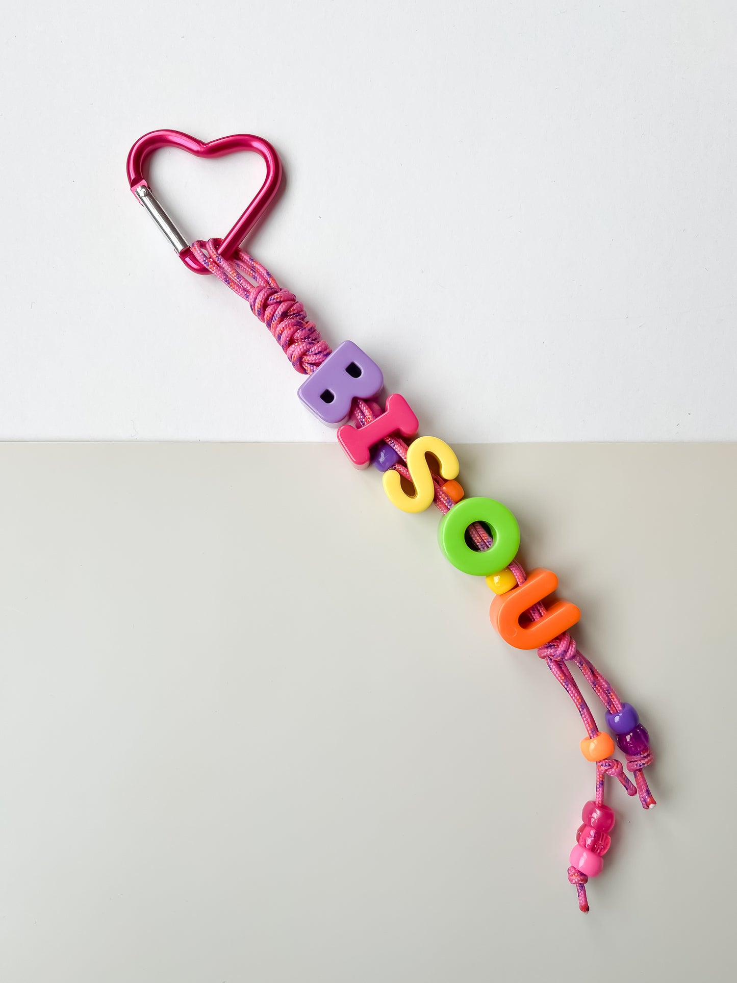 Porte-clés "Bisous" n°1