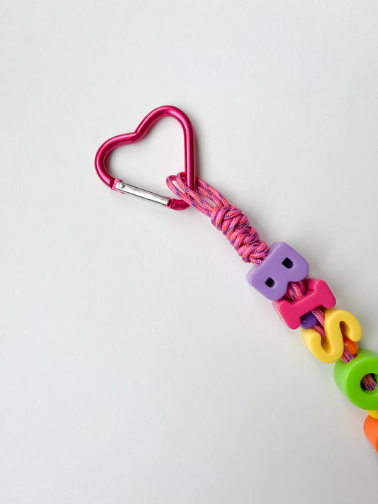 Porte-clés "Bisous" n°1