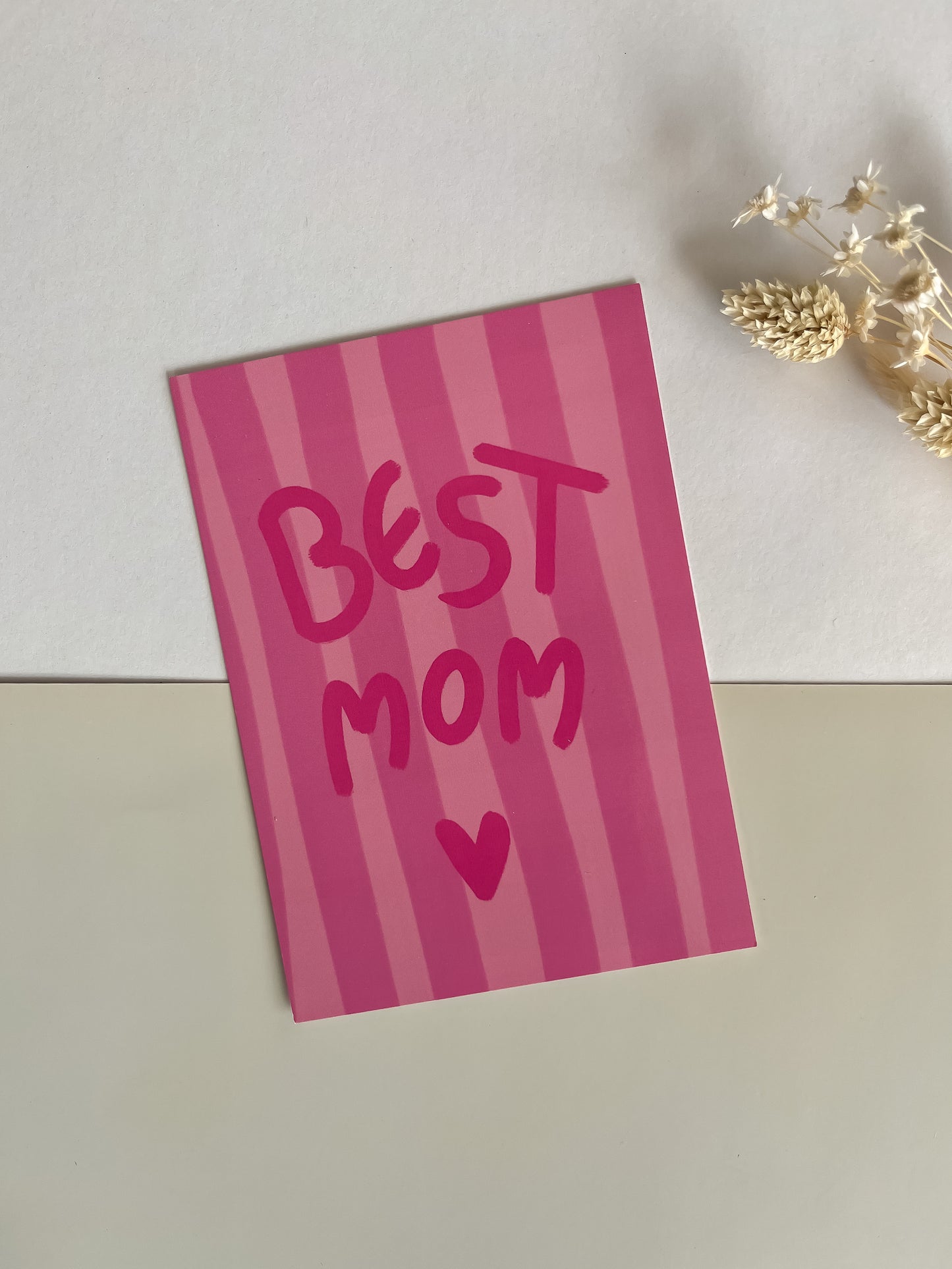 Carte postale "Best mom"