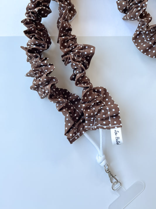 Cordon téléphone froufrou "Sarah"