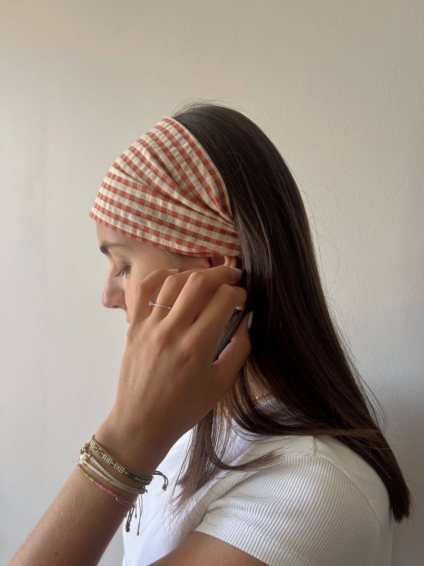 Fichu bandeau "Marine"