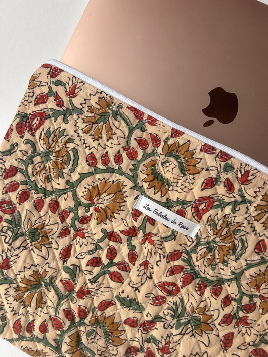 Pochette d'ordinateur "Clothilde"