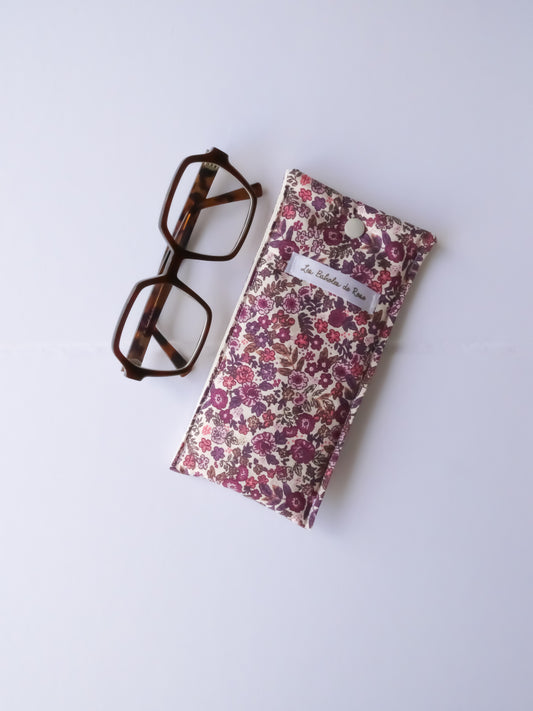 Étui à lunettes "Violette"