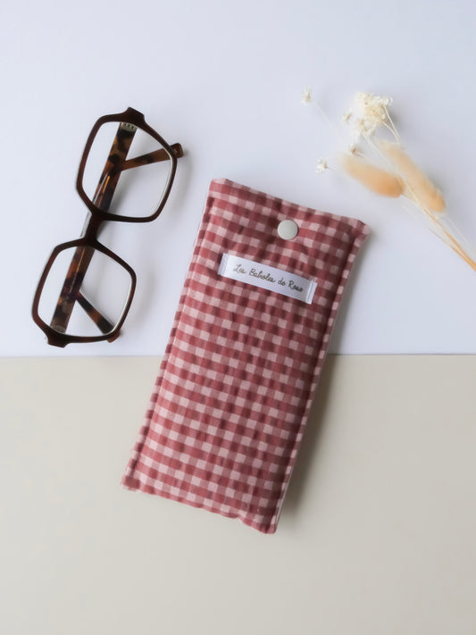 Étui à lunettes "Prune"