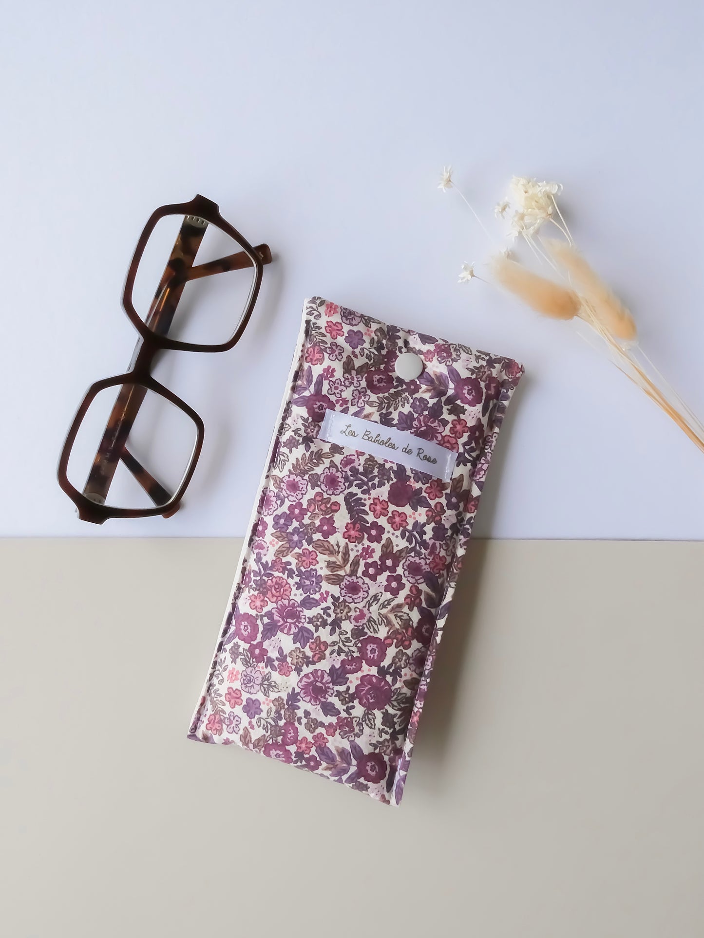 Étui à lunettes "Violette"