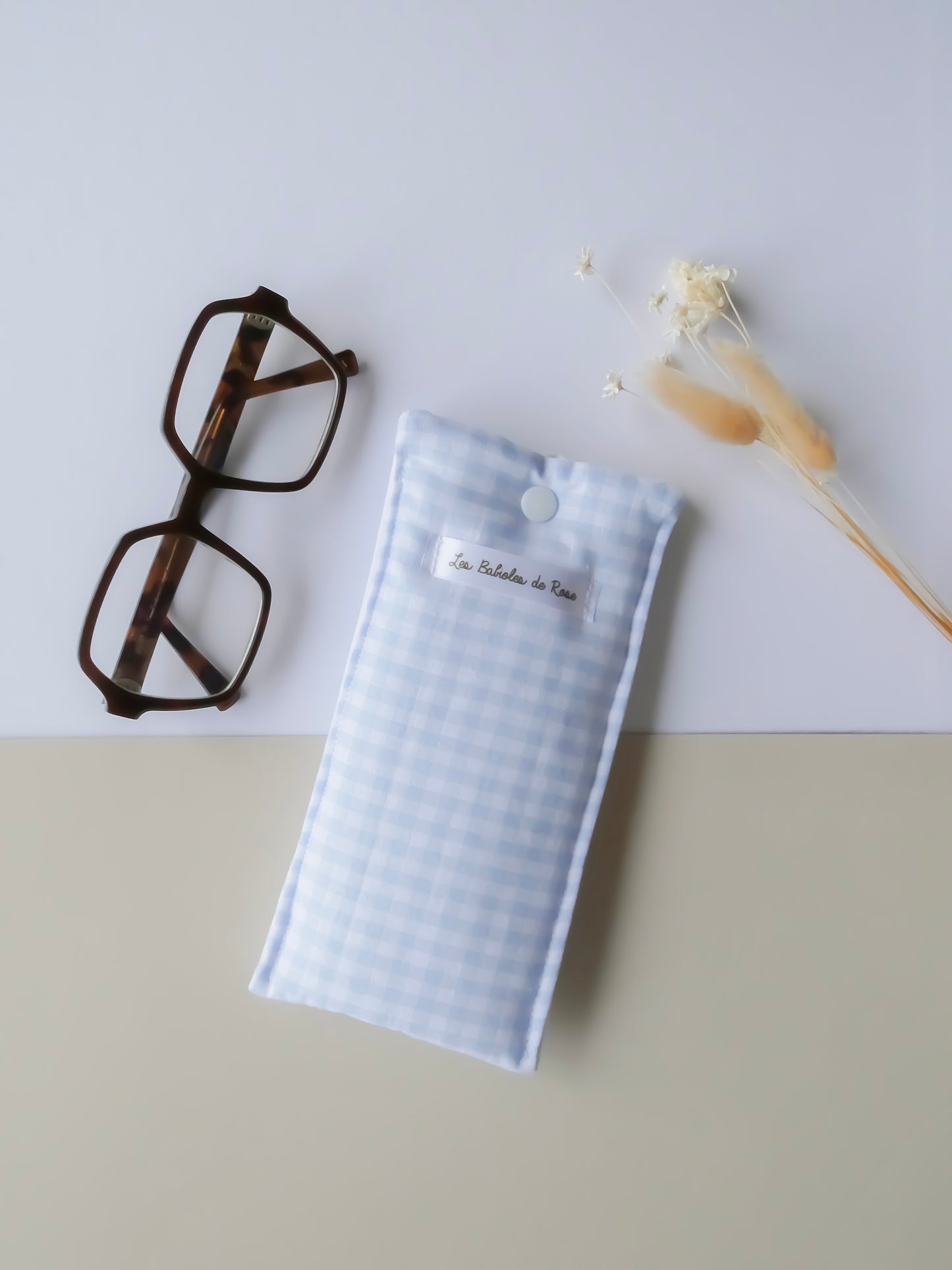 Étui à lunettes "Vichy"