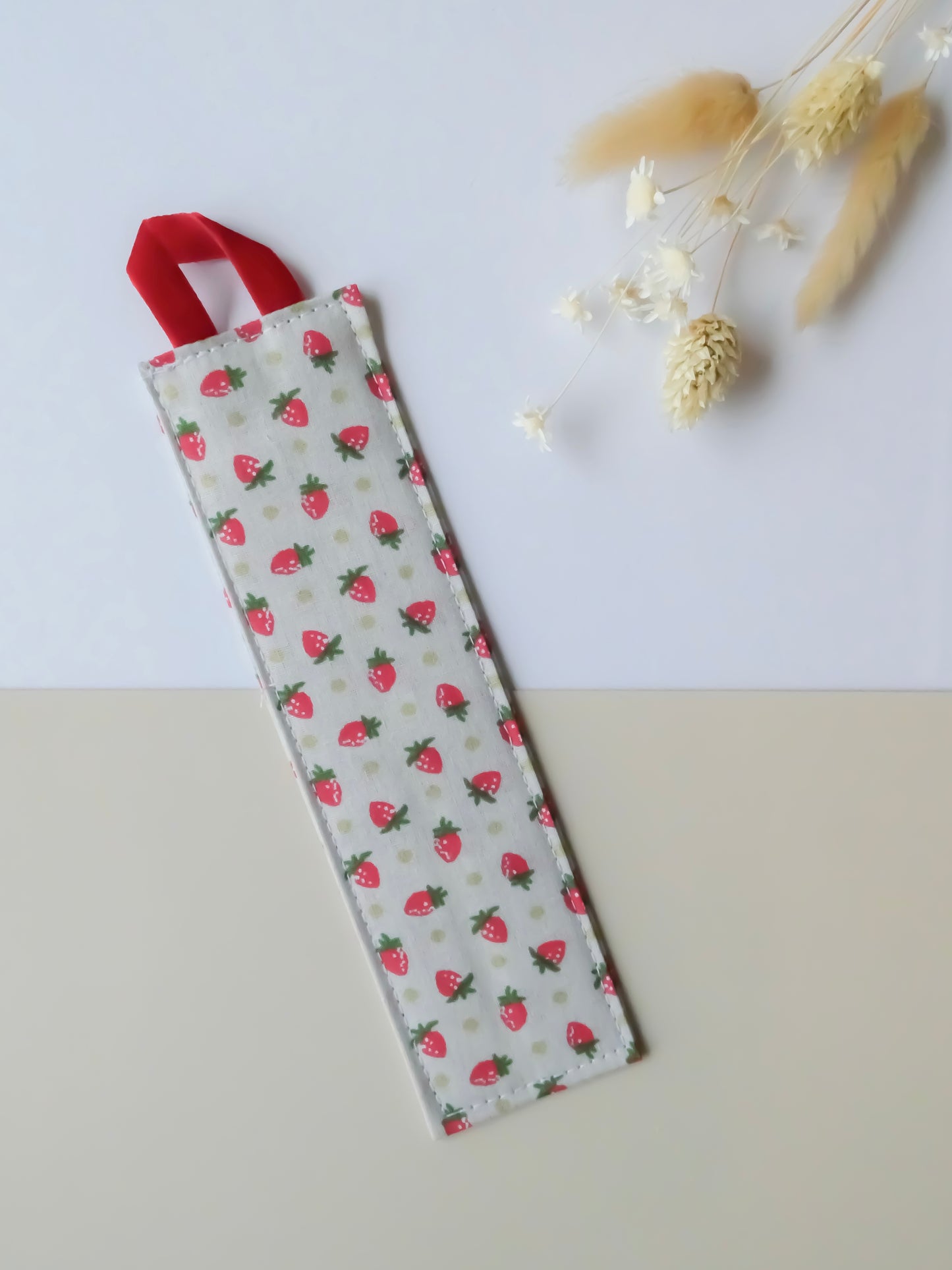 Marque-page "Fraise"